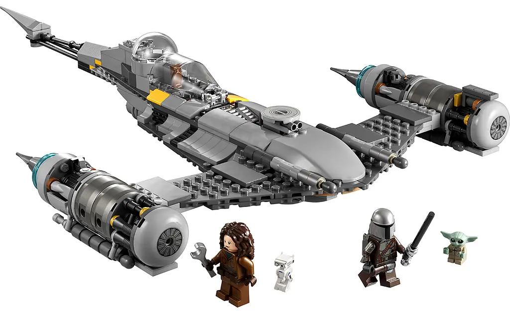 Конструктор LEGO Star Wars Мандалорський зоряний винищувач N-1 412 деталей (75325) - фото 2