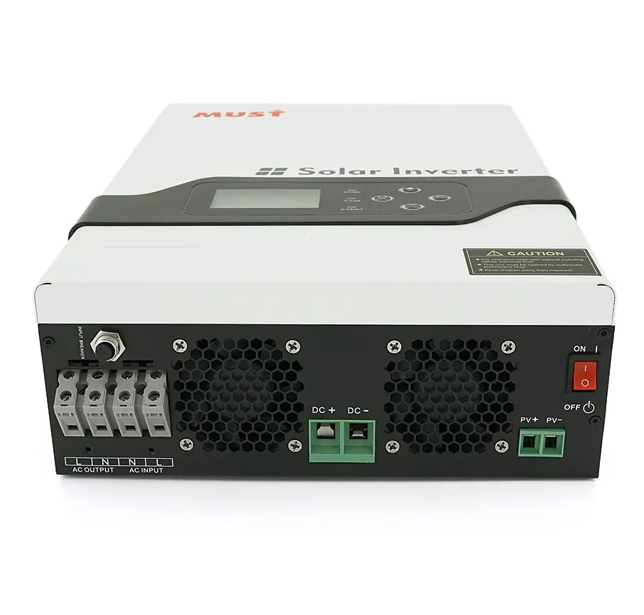UPS ДБЖ гібридний інвертор MUST PV183224VPM, 3200W, 24V, струм заряду 60A - фото 4