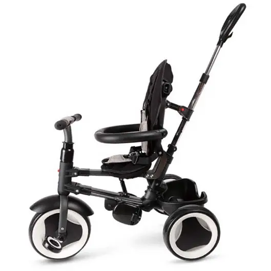 Дитячий складний триколісний велосипед Qplay Rito Eva сірий (S380-7Grey) - фото 3