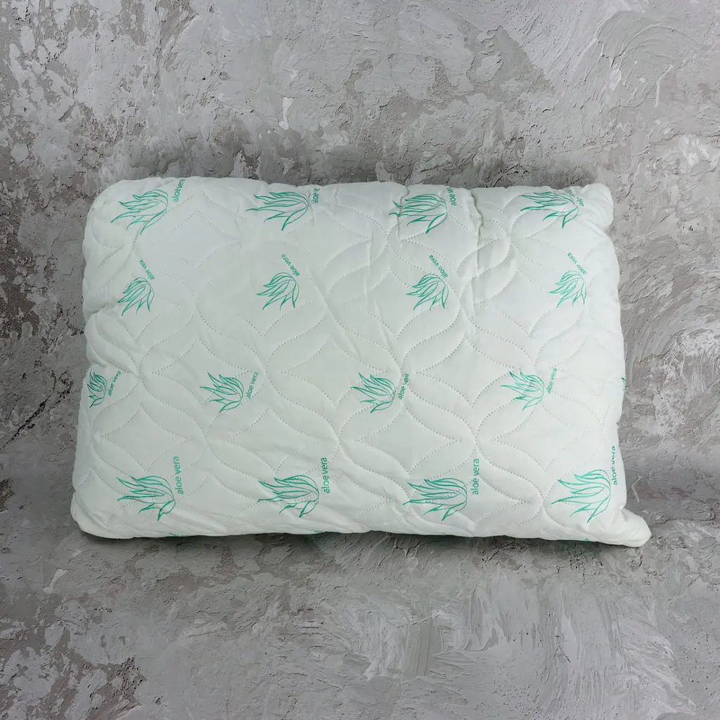 Стьобана подушка Aloe Vera на замку 50х70 від українського виробника 55094 - фото 8