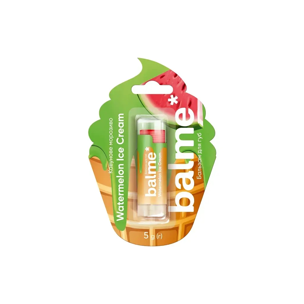 Бальзам для губ Balme Watermelon Ice Cream, 5 г - фото 2