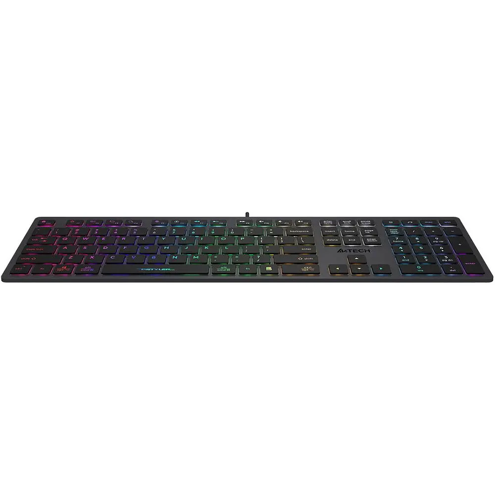 Клавіатура A4Tech Fstyler FX60H Grey Neon backlit [94472] - фото 4