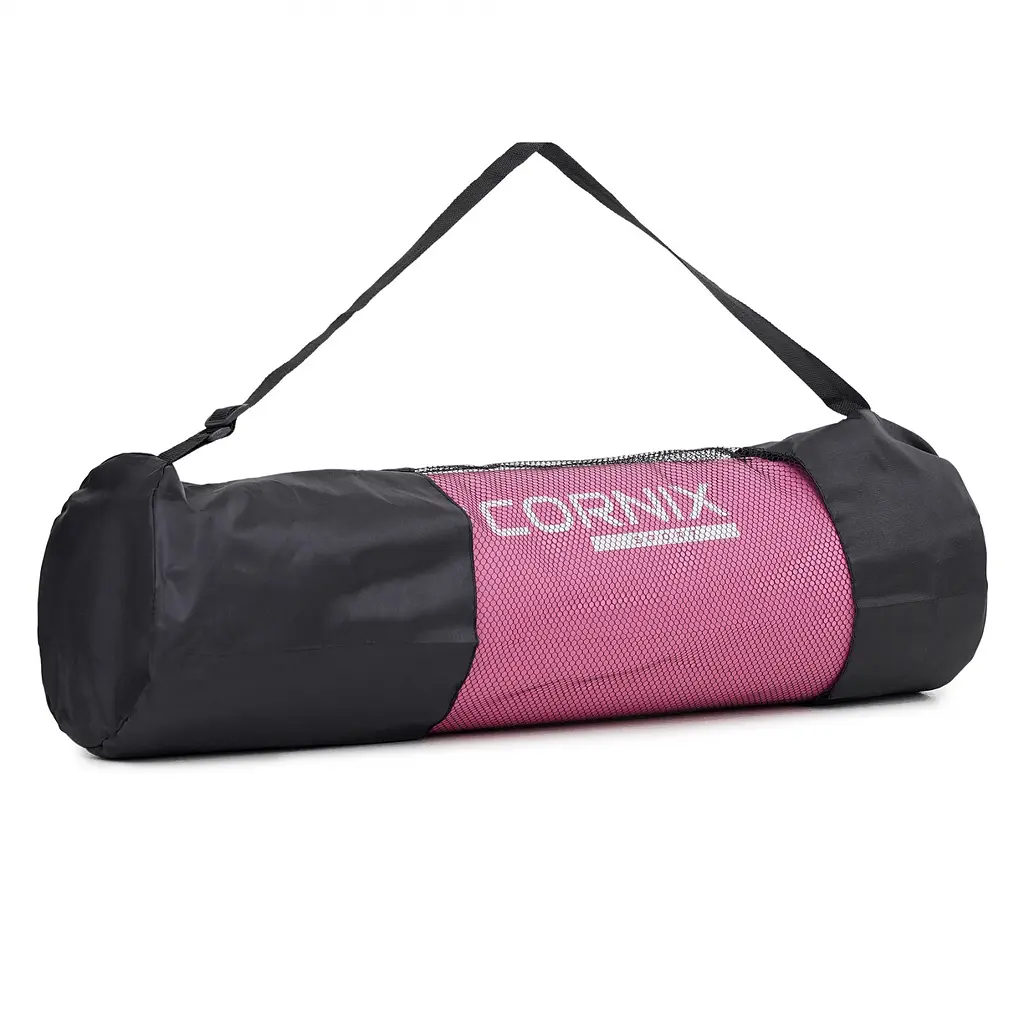 Килимок спортивний Cornix NBR 183 x 61 x 1 cм для йоги та фітнесу XR-0010 Pink - фото 5