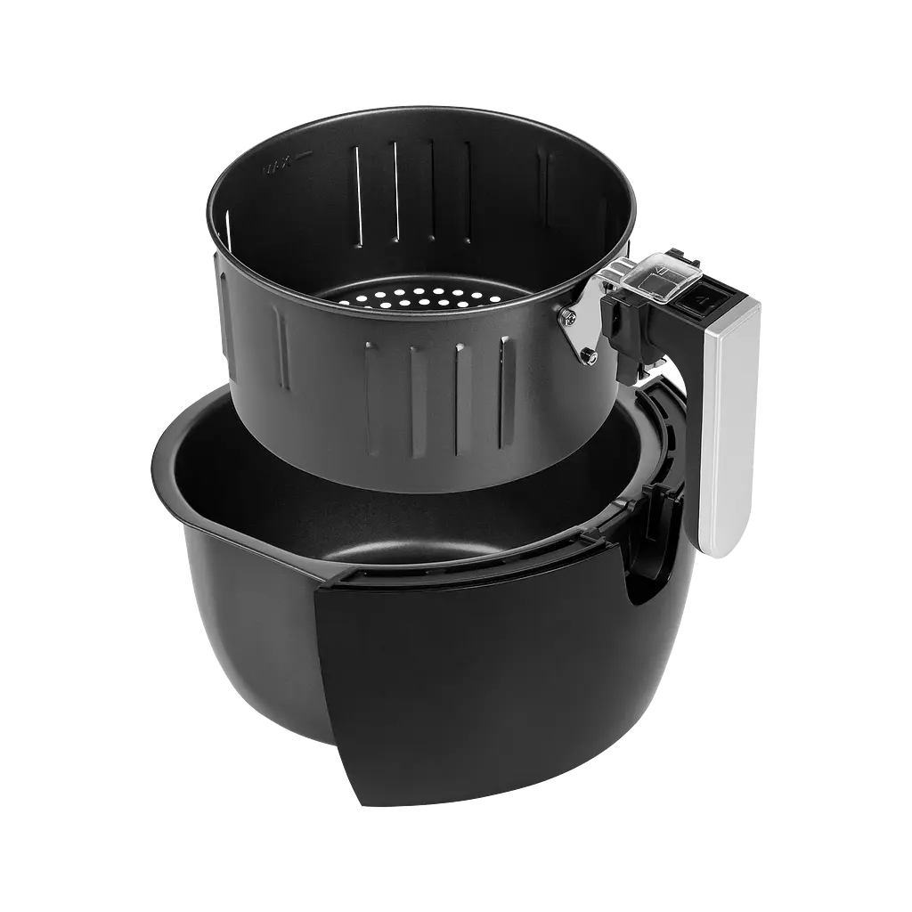 Аерогриль аерофритюрниця TEESA DIGITAL AIR FRYER 3,2L Black - фото 4