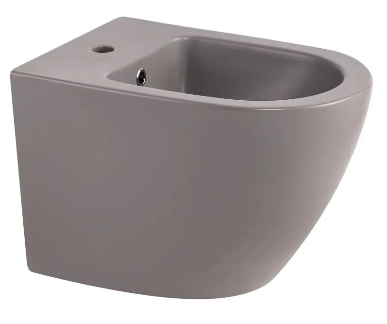 Біде підвісне Qtap Robin Stone grey QT13551381GSG
