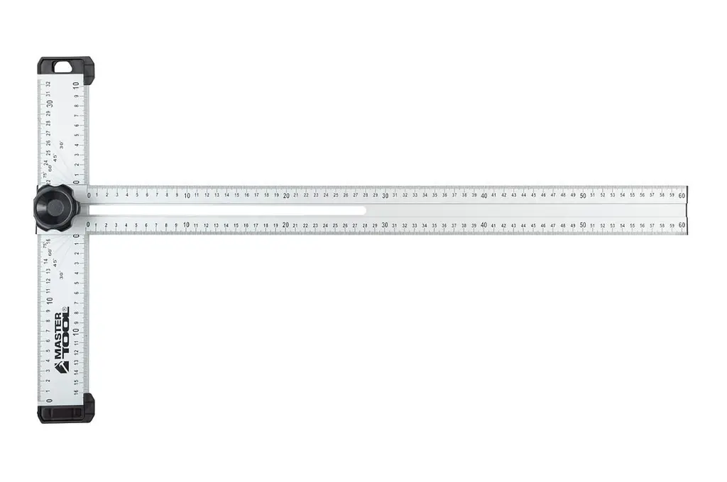 Угольник измерительный строительный для гипсокартона Mastertool 600 x 360 мм - фото 2