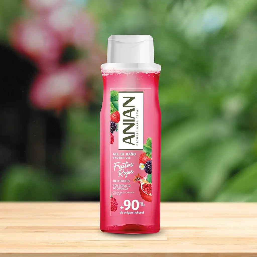 Гель для душа Anian Red Fruits 750 мл - фото 3