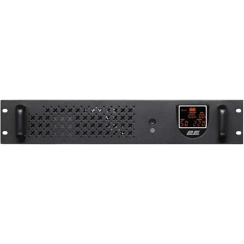 Линейно-интерактивный ИБП 2E RE650, 650VA/360W, RM 2U, LCD, USB, 2xSchuko (2E-RE650) - фото 2
