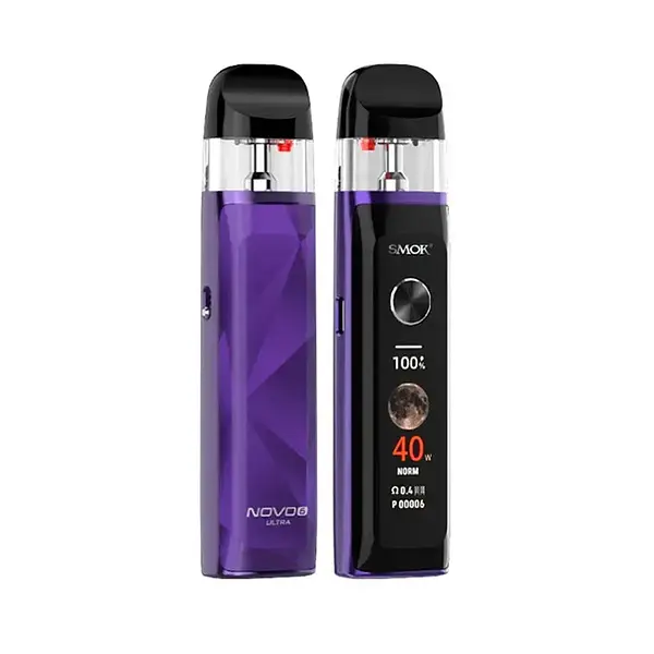 Підсистема Smok Novo 6 Ultra 40W Pod 1700mAh 3ml електронна сигарета Kit Purple (19197) - фото 2