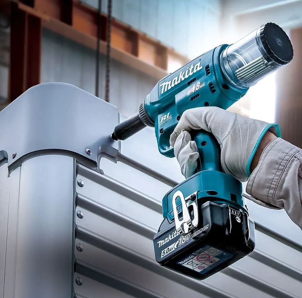 Заклепочник акумуляторний Makita DRV150Z (без акумуляторів та зарядного пристрою) - фото 7