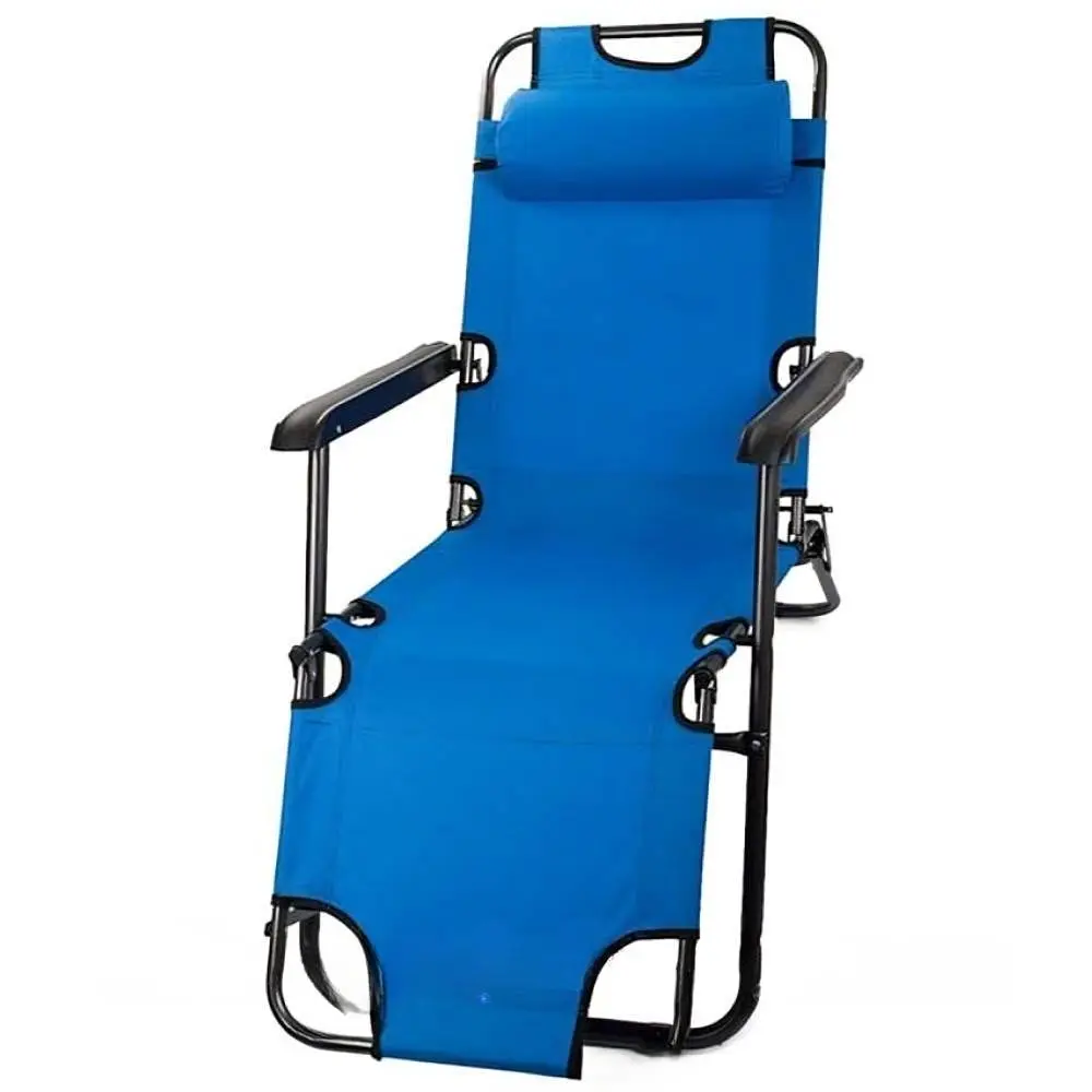 Шезлонг садовый Market Union 178х60х80 см в ассортименте (1004580) - фото 2