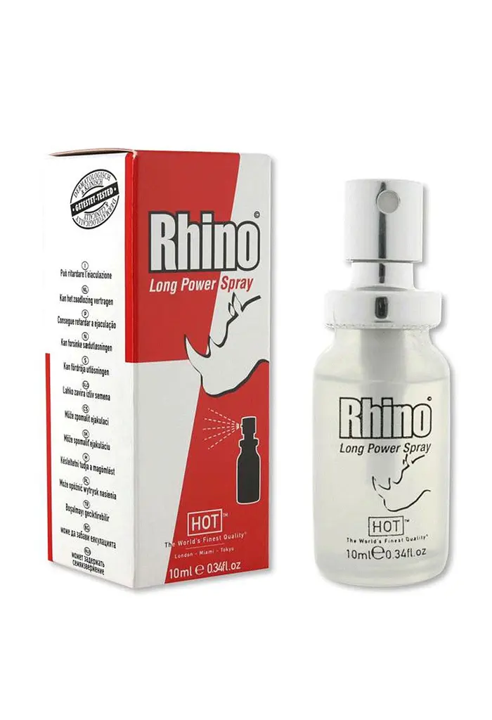 Пролонгуючий спрей Hot Rhino Long Power Spray 10 мл - фото 3