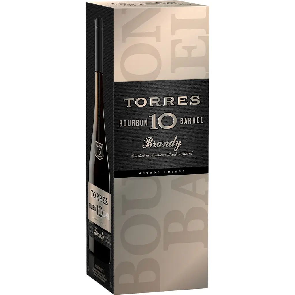 Бренд Torres Bourbon Barrel 10 yo 38% 0.7 л в подарочной упаковке - фото 3