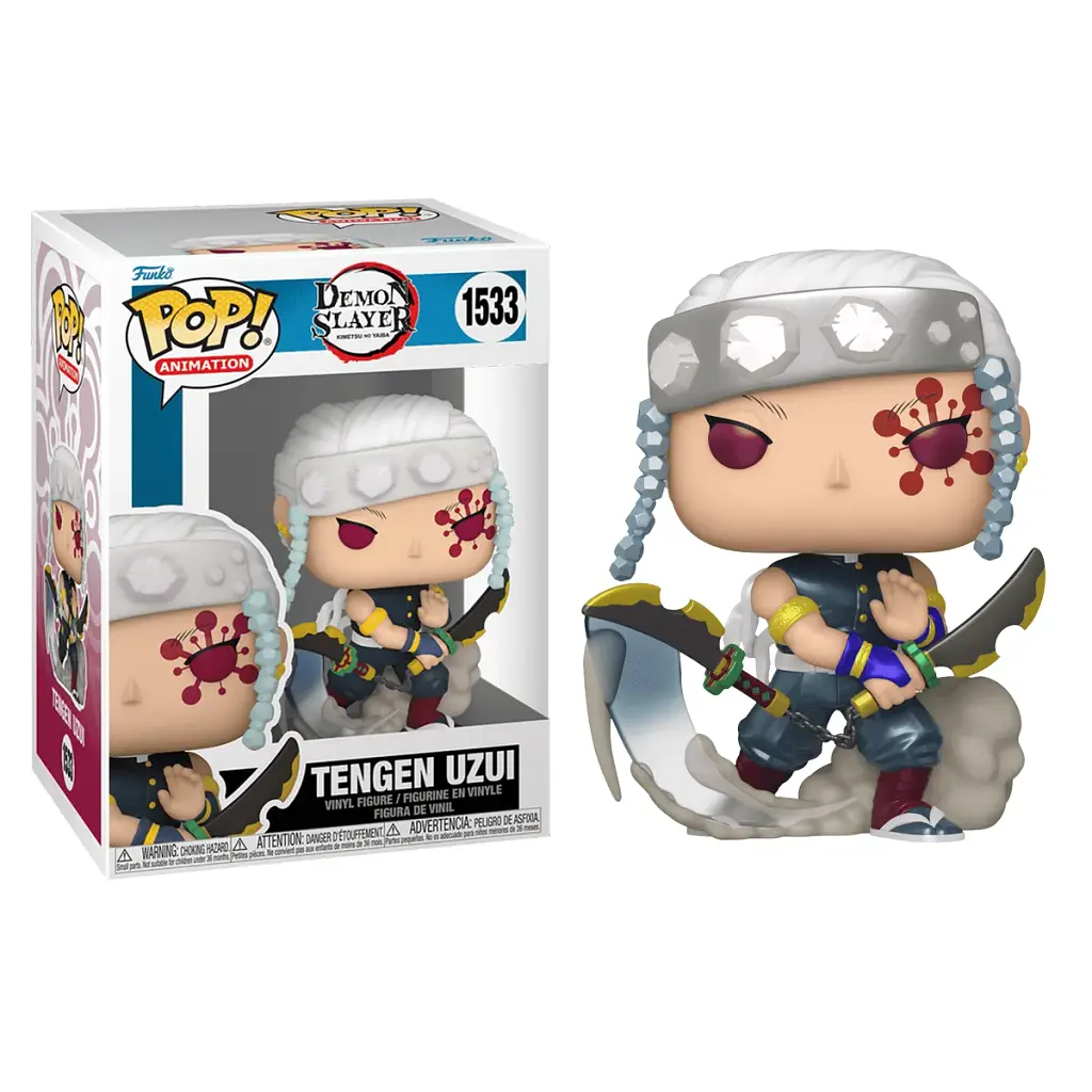 Ігрова фігурка Funko POP! вінілова 6х5,5х11,4 см Вбивця демонів Тенген Chase - фото 2