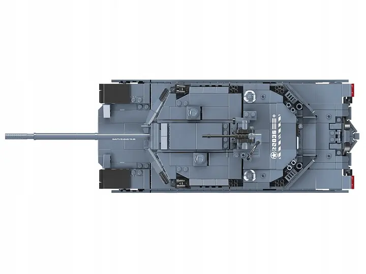 Конструктор танк на радіокеруванні  Mould King танк АБРАМС Abrams X Tank для дорослих та дітей військова техніка 1192 деталі - фото 3