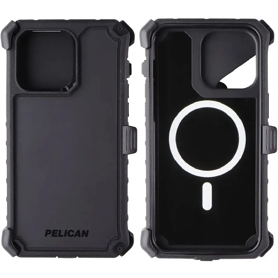 Протиударний чохол Pelican Ambassador MagSafe аналог OtterBox Defender для iPhone 15 Pro (6.1") Black - фото 10