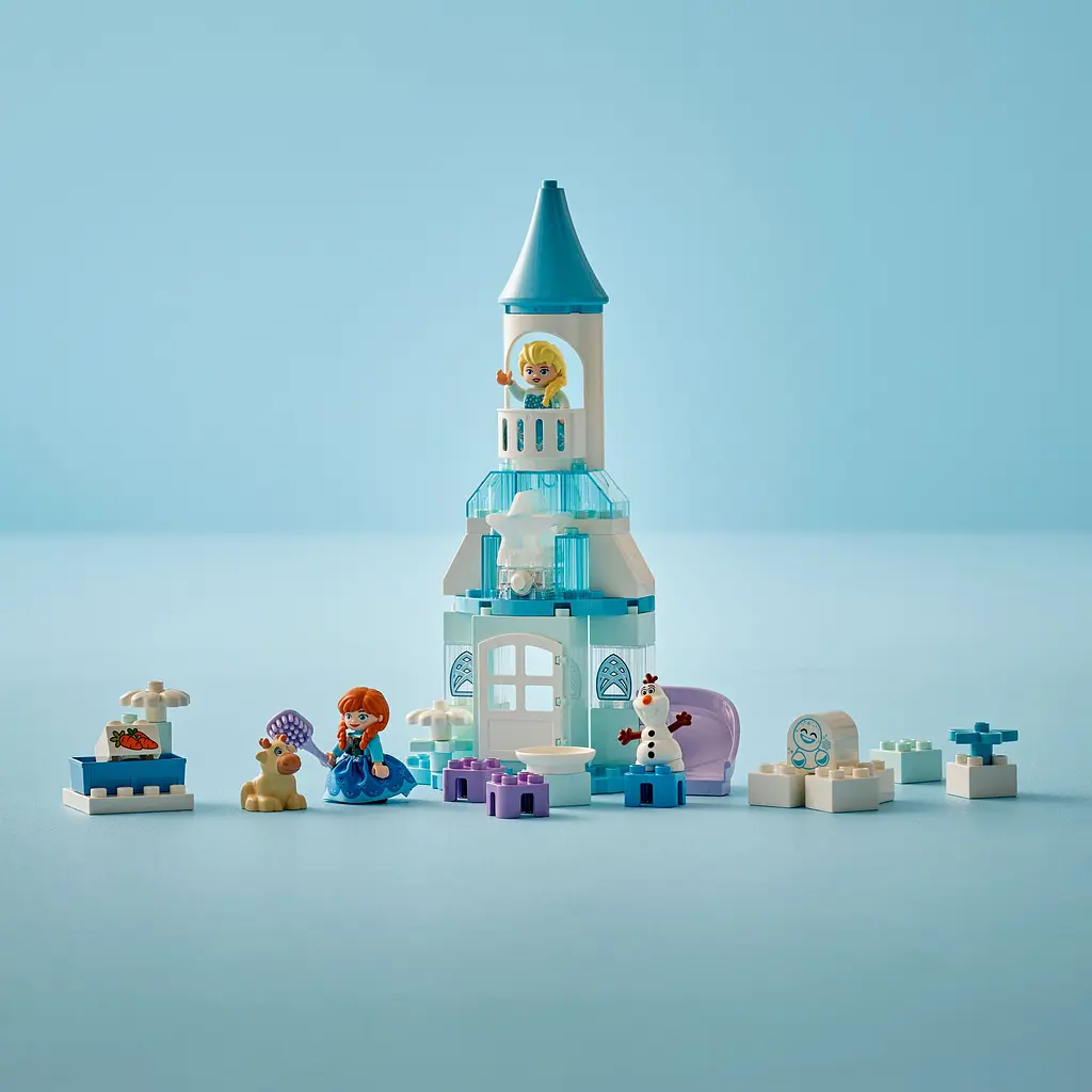 Конструктор LEGO DUPLO Disney Вечірка у крижаному палаці Ельзи та Анни 54 деталі (10455) - фото 7