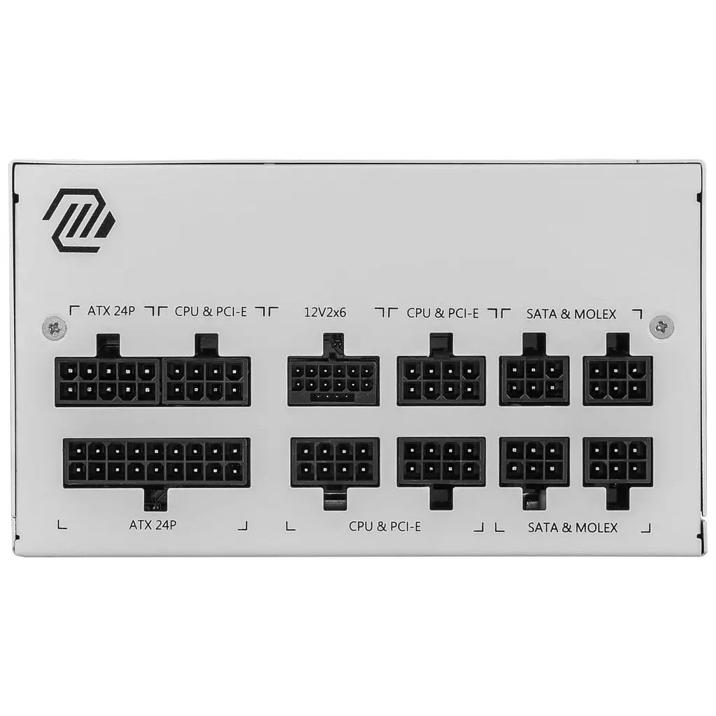 Блок живлення MSI 850W (MAG A850GL PCIE5 WHITE) - фото 6