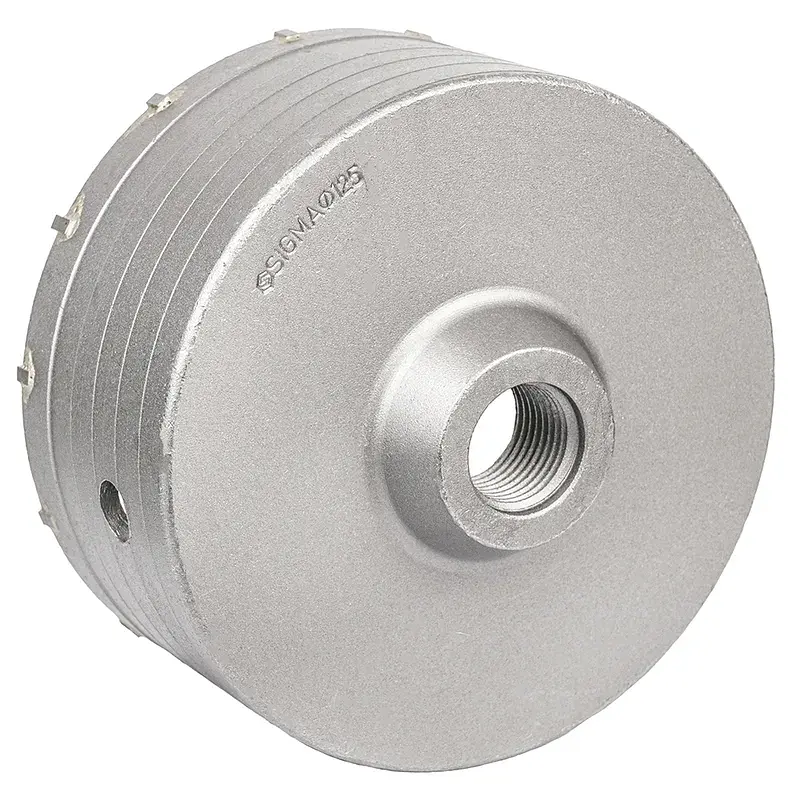 Коронка по бетону Ø125×70мм 12 зубців (тубус) SIGMA (1513201) - фото 4