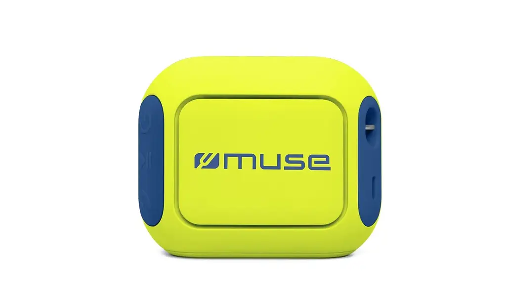 Колонка портативна Muse M-360 BTF жовта - фото 3