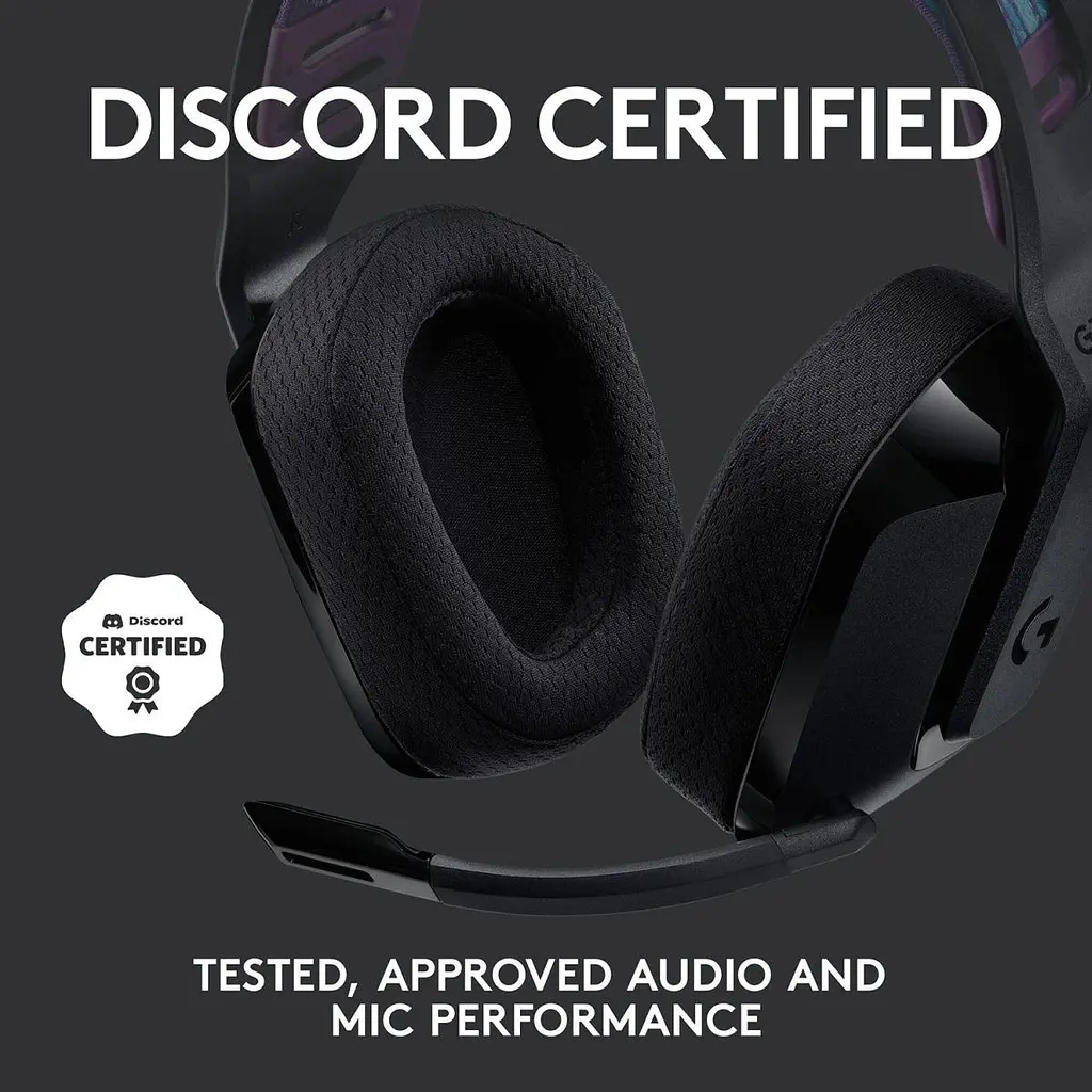 Ігрові навушники Logitech G535 Lightspeed Wireless Black (981-000972) [70702] - фото 8