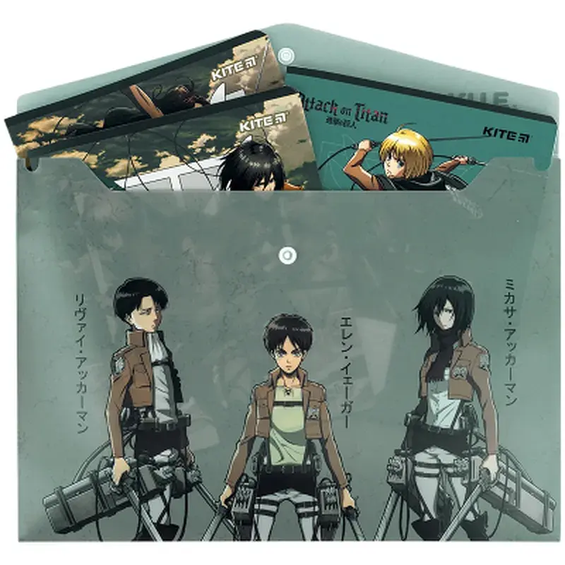 Папка - куточок Kite А4 Attack on Titan (AT25-244) - фото 3