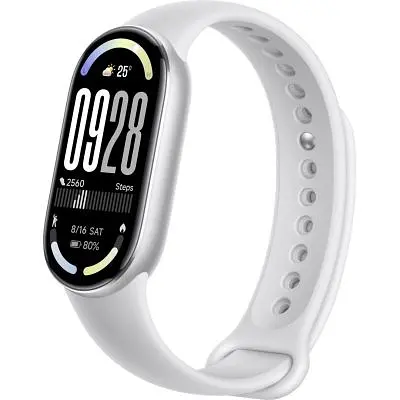 Фітнес браслет Xiaomi Smart Band 10 BHR07PSGL Срібний (1146725) - фото 3