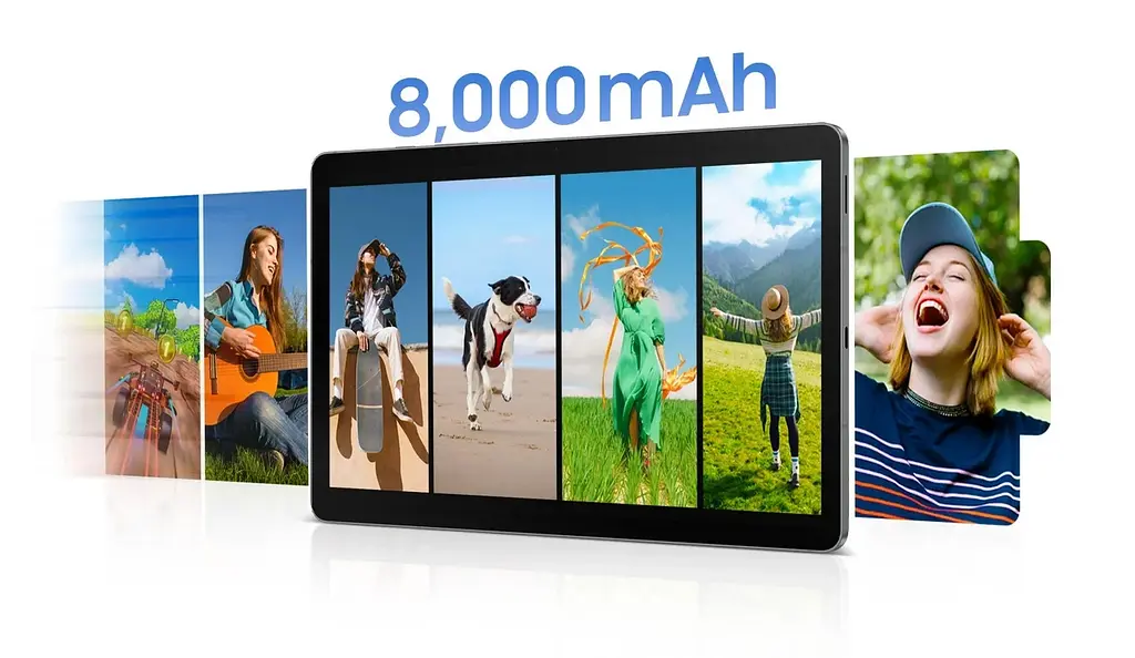 Планшет Samsung Galaxy Tab S10 Lite (X406) 10.9" 6ГБ, 128ГБ, 5G, 8000мА•год, Android, сірий - фото 8