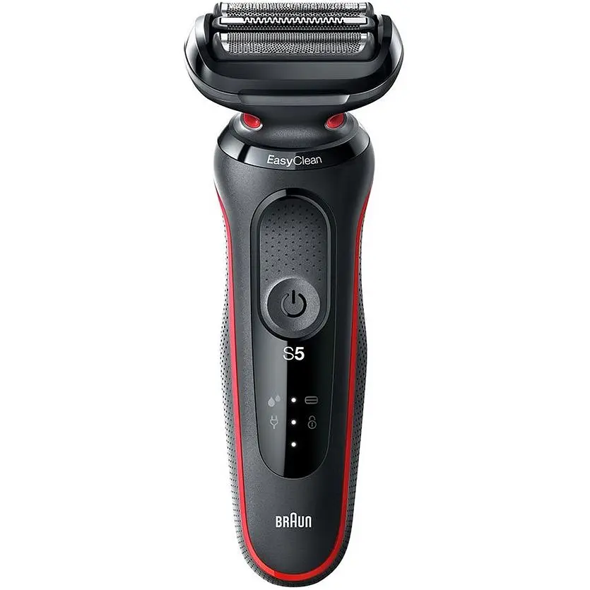 Електробритва Braun Series 5 51-R1200s чорно-червона [97327] - фото 2