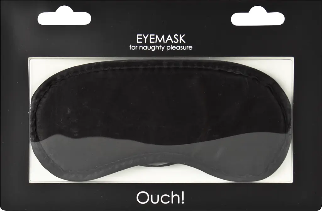 Маска на глаза Ouch! Soft Eyemask (черный) - фото 4