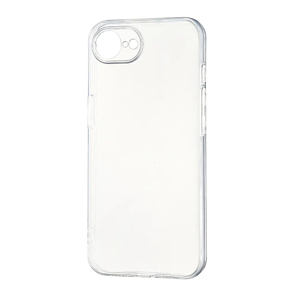 Чохол Silicone Case WS Protected Camera iPhone 16e Прозорий