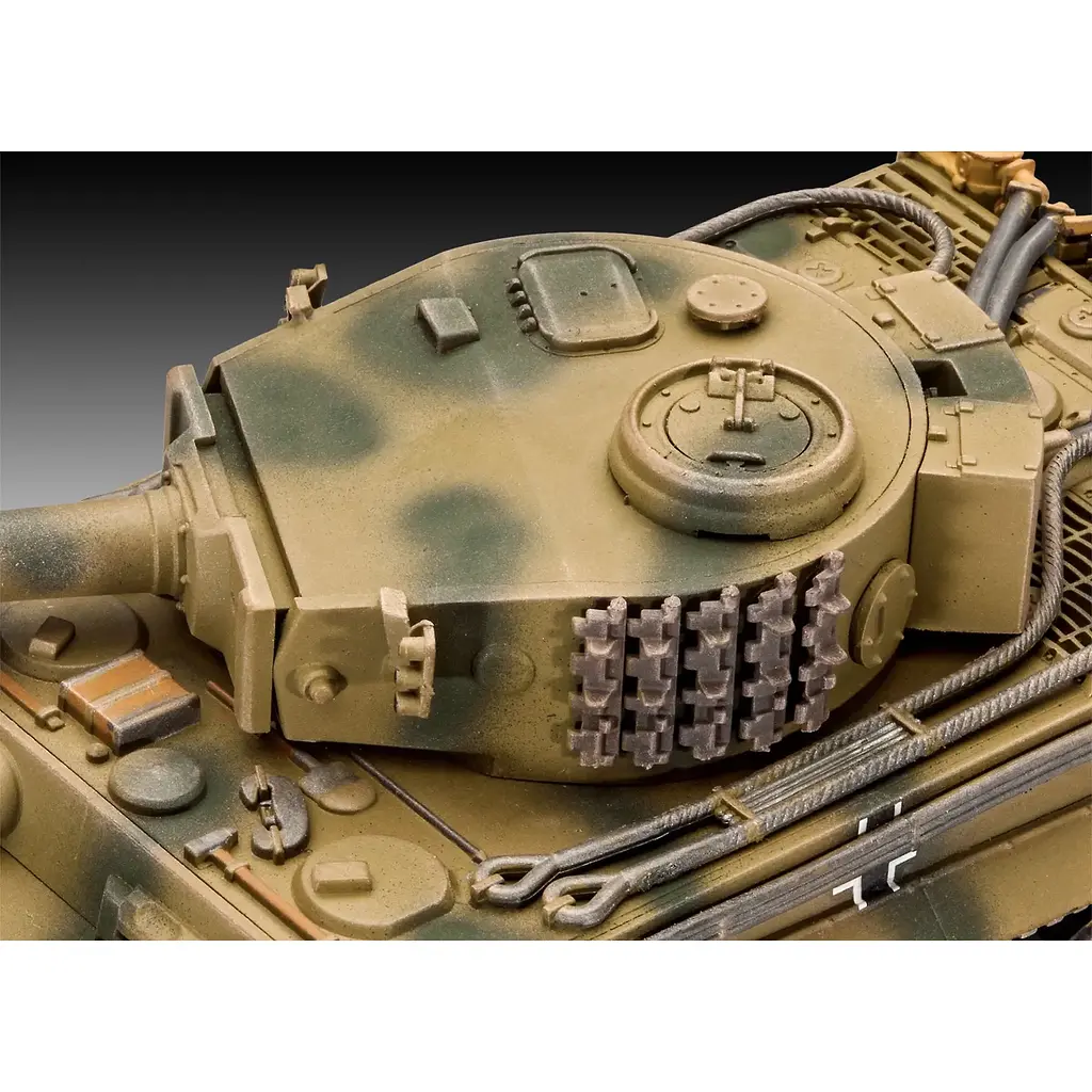 Сборная модель Revell Танк PzKpfw VI Tiger Ausf. H 180 деталей (RVL-03262) - фото 6