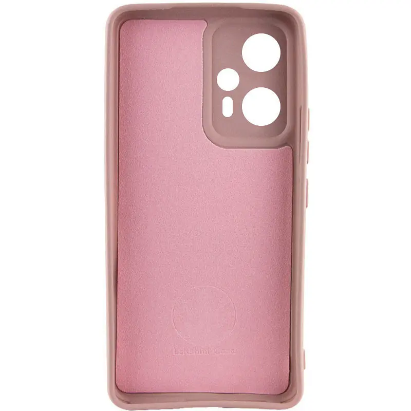Чехол Silicone Cover Lakshmi Full Camera (A) для Xiaomi Redmi Note 12T Pro Розовый / Pink Sand - фото 2