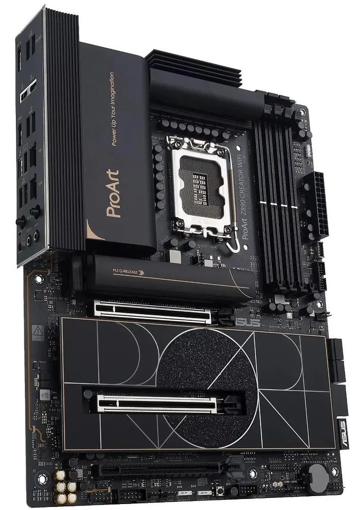 Материнская плата ASUS PROART Z890-CREATOR WIFI (PROART Z890-CREATOR WIFI) (Socket 1851, Intel Z890, ATX) - фото 4