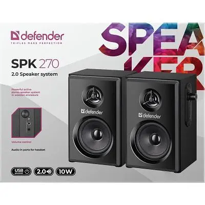 Акустична система Defender SPK 270 USB Black (65270) - фото 7