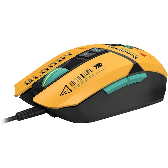 Мышь игровая A4Tech Bloody W63 Max Renegade Sunset - фото 6
