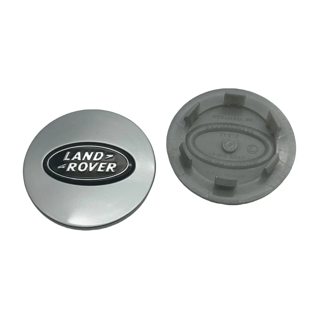 Ковпак колеса Land Rover хром+чорний 63мм пластик 1шт OEM BJ32-1130-AB (ковпачок)