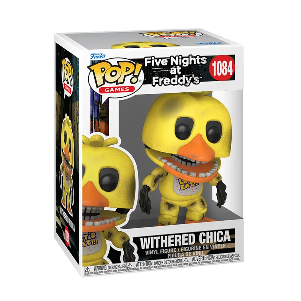 Фігурка Funko Pop серії 5 ночей з Фредді - Поламана Чіка (83865)