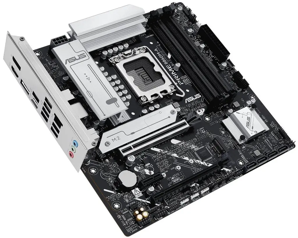 Материнська плата ASUS PRIME B860M-A-CSM (PRIME B860M-A-CSM) (Socket 1851, Intel B860, Micro-ATX) - фото 3