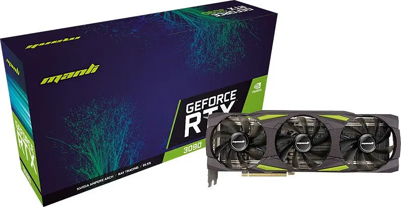 Відеокарта GeForce RTX 3090 24GB Manli (M-NRTX3090/6RHHPPP-M3478) Б/В - фото 4