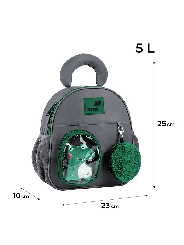 Рюкзак Kite Kids 2737 Croco Boo (K26-2737XXS-2) - фото 4