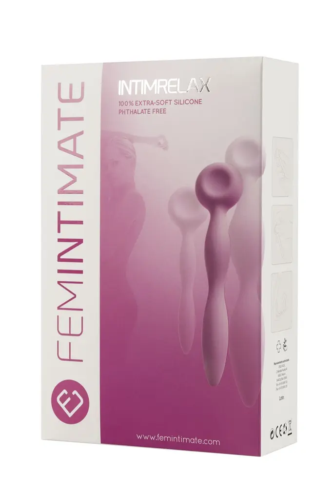 Набір вагінальних тренажерів Femintimate Intimrelax, 3 шт (рожевий) - фото 4
