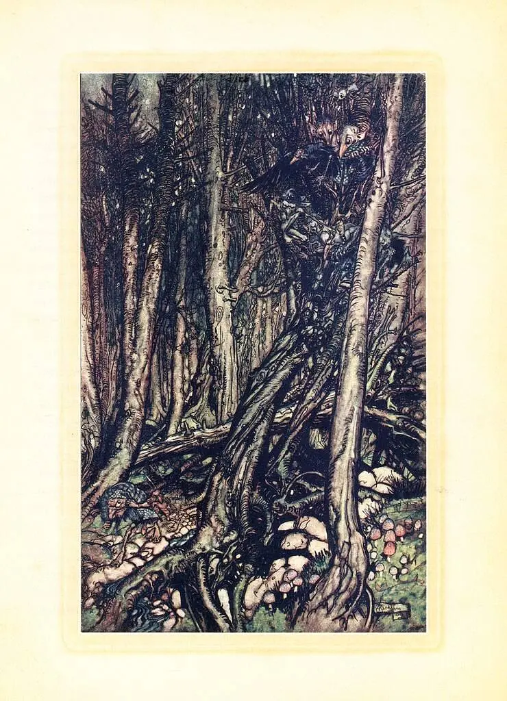 Книга Ундина. Ілюстрована класика (іл. Артура Рекхема) - Фрідріх де ла Мотт Фуке (Богдан) - фото 7