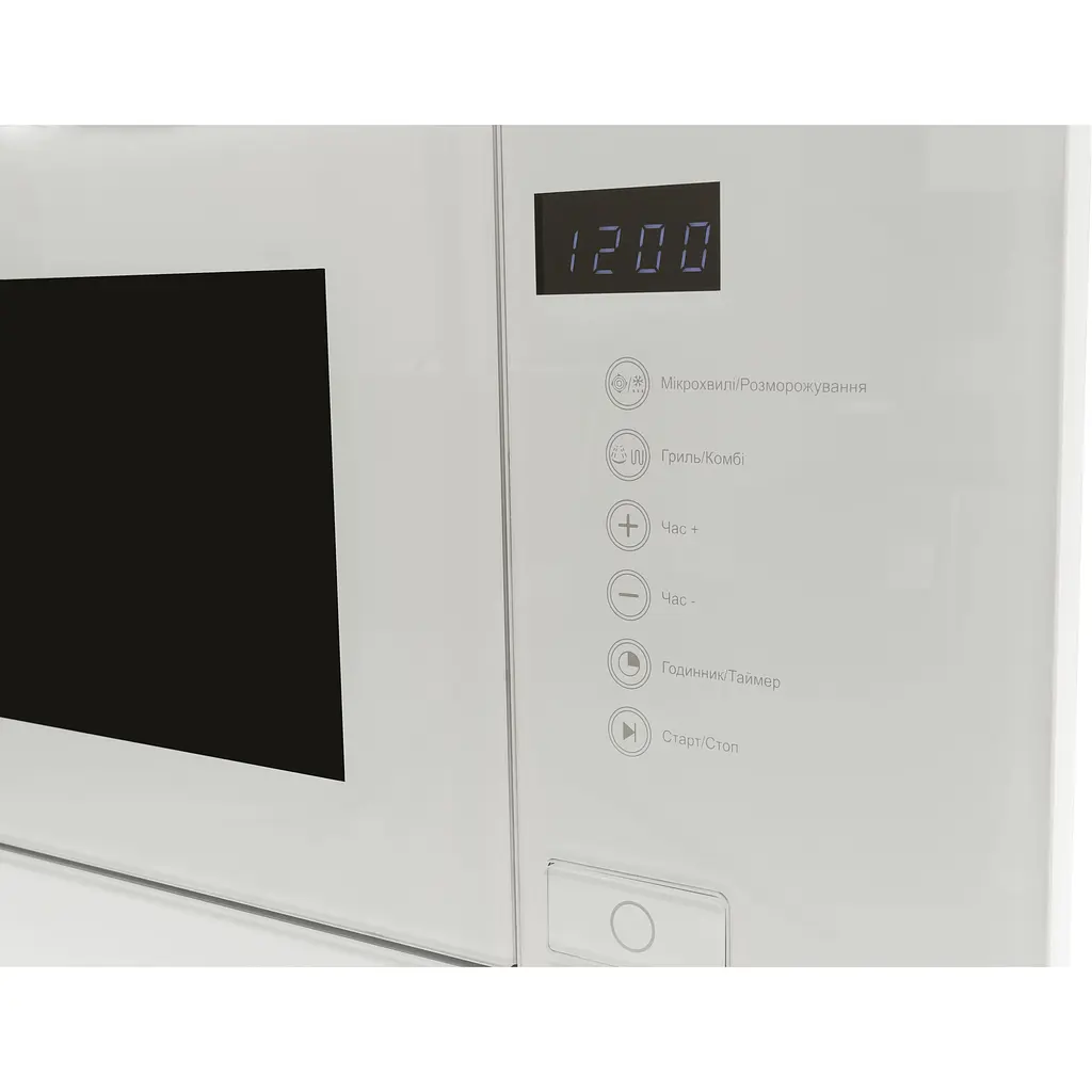 Мікрохвильова піч Ventolux MWBI 20 G WH TC FS - фото 3