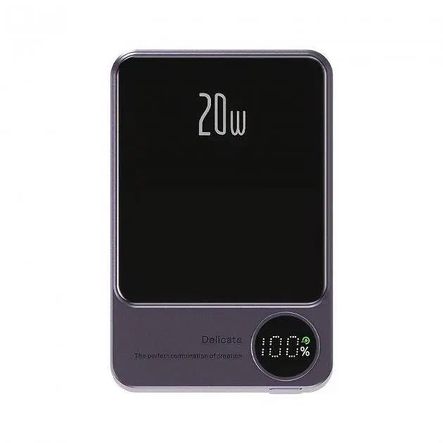 Портативная батарея iSpace Q9 MagSafe Battery 20W 10000mAh Purple - фото 2