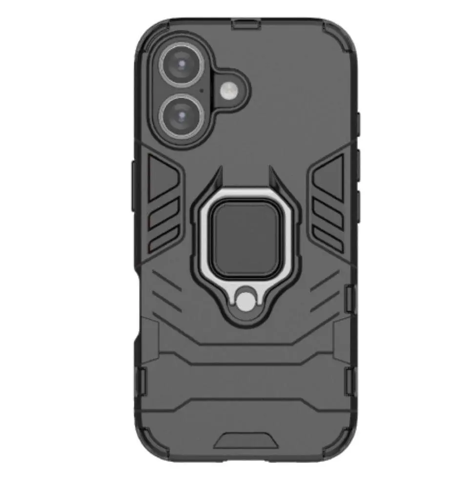 Чохол бампер Primolux Ring Armor для Apple iPhone 16 Black - фото 3