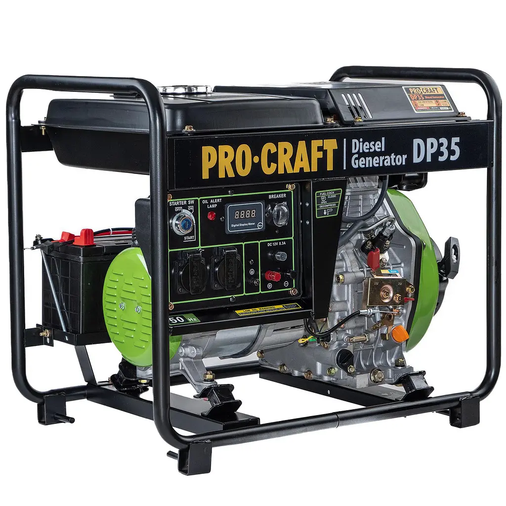 Генератор дизельний Procraft DP35 - фото 4