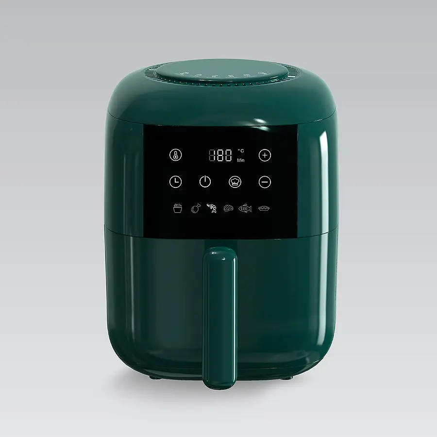 Аэрофритюрница безмасляная Maestro MR-755 Air Fryer Kitchen 3 л Зеленая 1200 Вт - фото 3