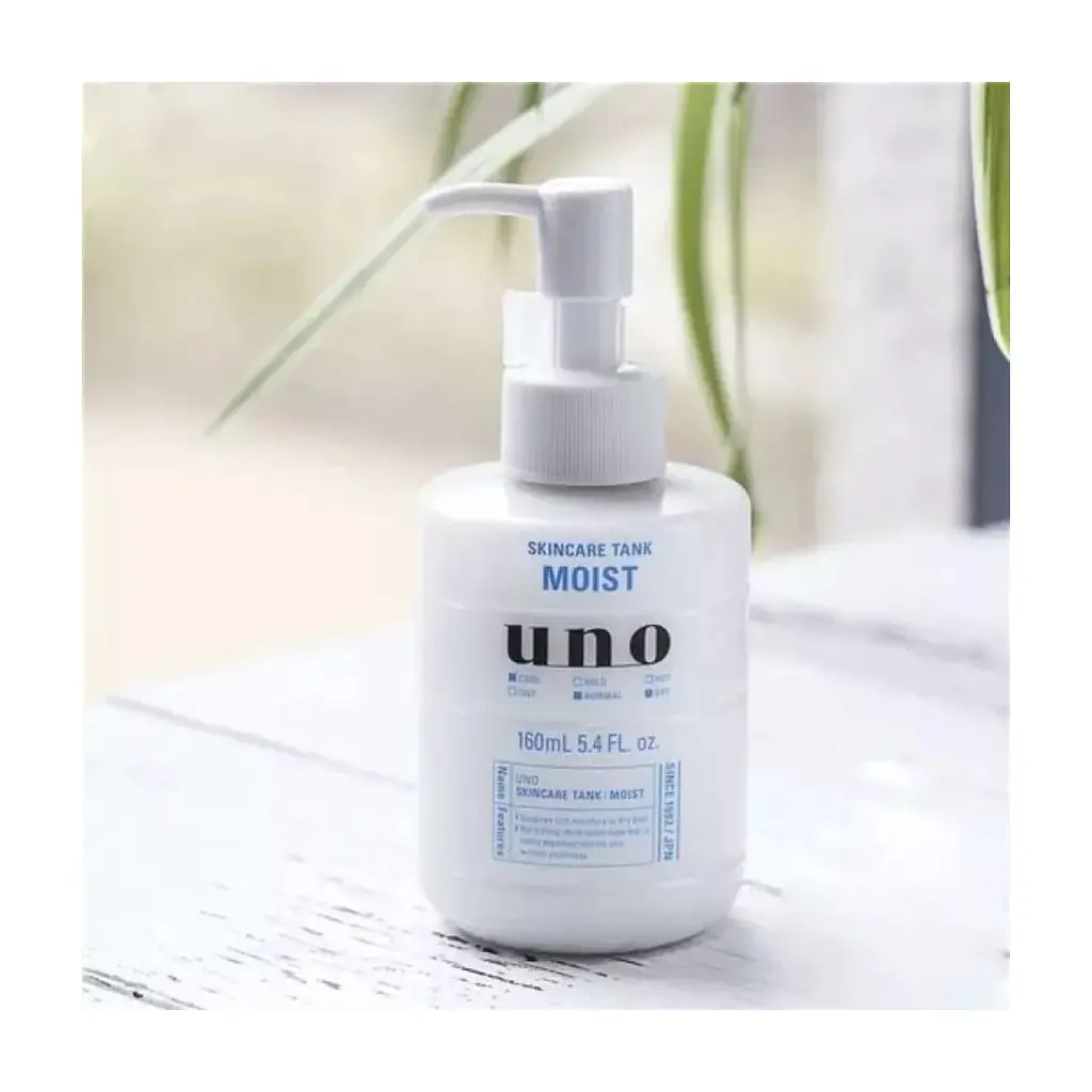 Лосьйон для обличчя Uno Skincare Tank Moist Для сухої чоловічої шкіри 160 мл (4901872449712) - фото 3