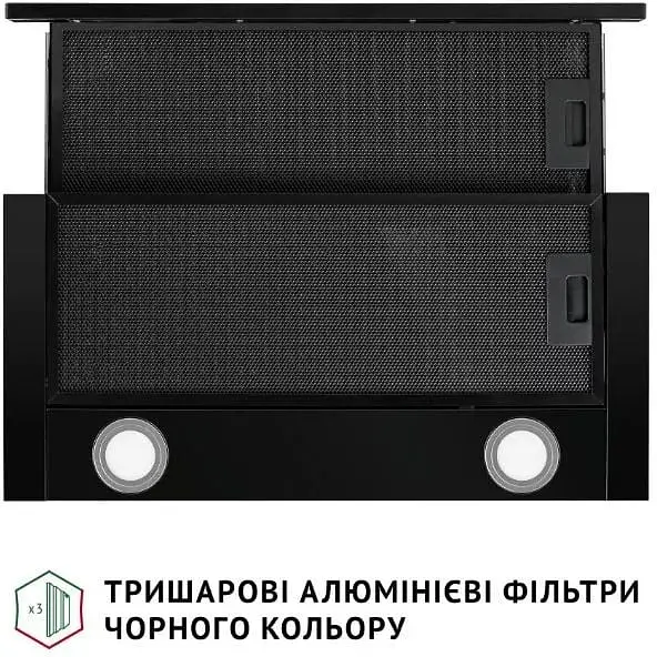 Витяжка Perfelli TL 6212 Full BL 700 LED - фото 6